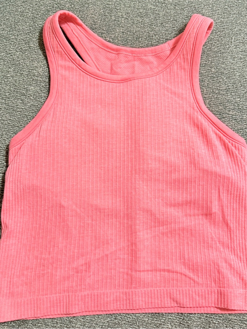 lululemon athletica Ribbed Tank Top - Coral